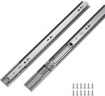 6 Pairs 22 Inch Soft Close Drawer Slides for Dresser - Heavy Duty Full Extension Drawer Slides Metal Ball Bearing Cabinet Slides Kitchen 100 LB Capacity