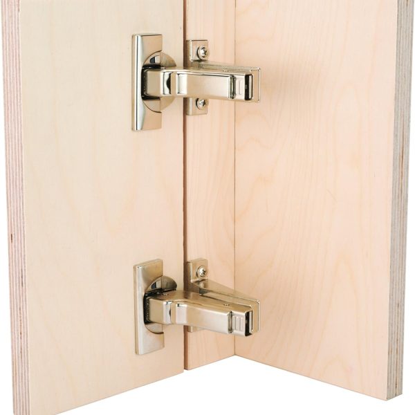 110 Degree Face Frame, Inset Hinge with  (Set of 2)